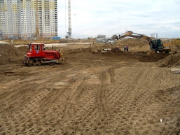 Строительство автомобильной дороги на Люберецкой станции аэрации