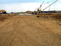 Строительство автомобильной дороги на Люберецкой станции аэрации